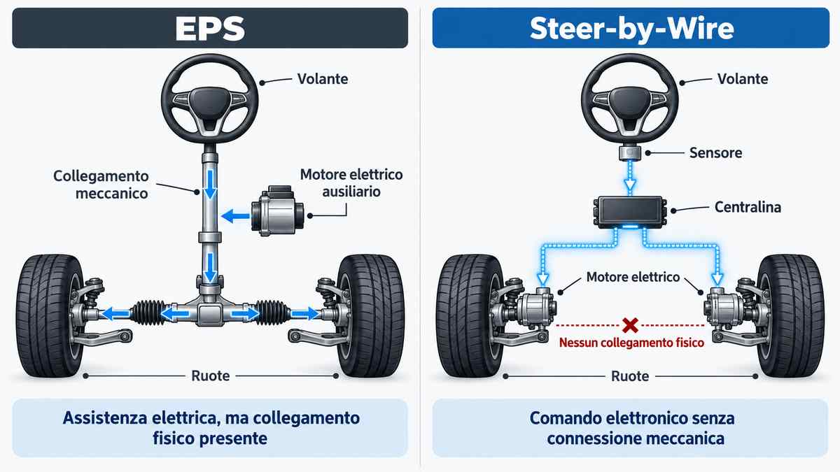 Confronto EPS e Steer-by-Wire